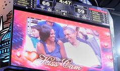 Girl reacts cleverly after Boyfriend's Kiss Cam Snub during New York Knicks-Houston Rockets game: Watch Video