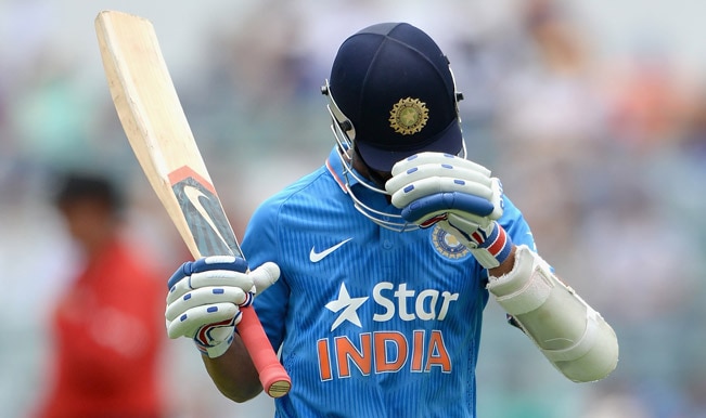 India vs Australia ICC Cricket World Cup 2015 Warm-up Match 1 Video Highlights: Ajinkya Rahane OUT