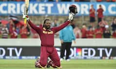 Chris Gayle scores first double century in World Cup history: Watch full video of Gayle-storm in WI vs ZIM 2015 Cricket World Cup match