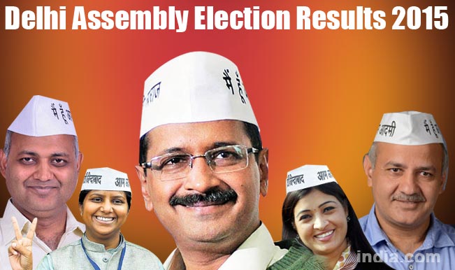 Delhi Assembly Election Constituency Wise Results 2015: Complete list of winning MLAs
