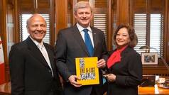 India ‘A-List’ Presented to Prime Minister Stephen Harper