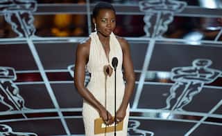 87th Academy Awards: Lupita Nyong'o has an oops moment on The Oscars stage