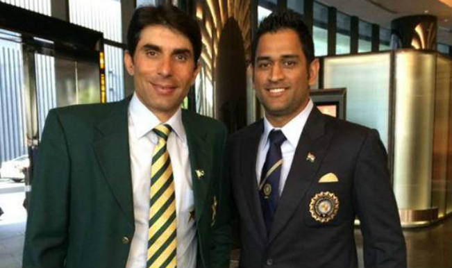 MS Dhoni & Misbah-ul-Haq all smiles at ICC Cricket World Cup 2015 Opening ...