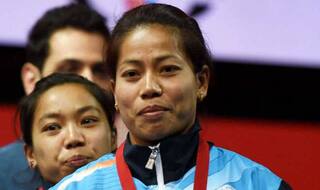 35वें राष्ट्रीय खेल : पहला स्वर्ण मणिपुर कीसंजीता चानू के नाम