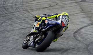 Valentino Rossi wins Barcelona Moto GP