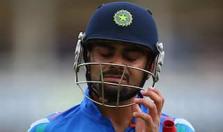 India vs Australia ICC Cricket World Cup 2015 Warm-up Match 1 Video Highlights: Virat Kohli OUT