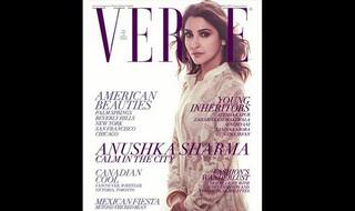 Anushka Sharma looks stunning on Verve magazine cover