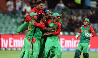 Bangladesh record historic win to dump England; marches to 2015 Cricket World Cup quarter finals - Watch video