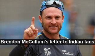 Australia vs New Zealand Cricket World Cup 2015 final: Brendon McCullum’s letter to Indian fans ahead AUS vs NZ match