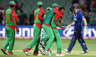 Eoin Morgan OUT! Bangladesh vs England ICC Cricket World Cup 2015 – Watch Full Video Highlights of Fall of Wicket