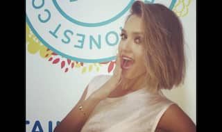 Jessica Alba goes for a bob cut