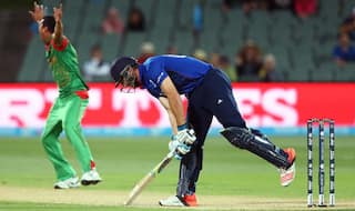 Jos Buttler OUT! Bangladesh vs England ICC Cricket World Cup 2015 – Watch Full Video Highlights of Fall of Wicket