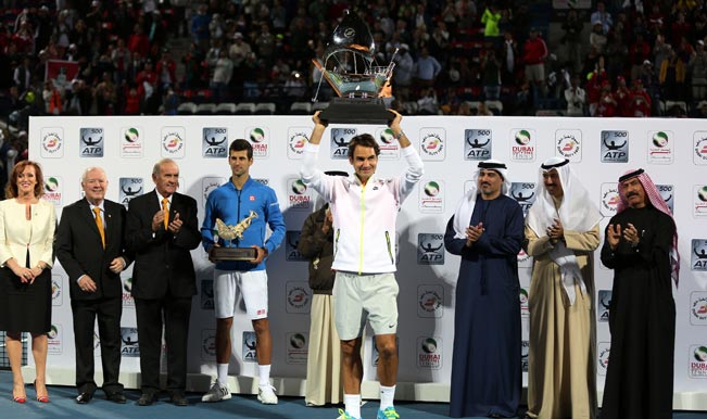 Dubai Tennis Championships 2015: Roger Federer bags seventh title by seeing off Novak Djokovic