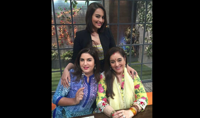 Farah Ki Daawat: Sonakshi Sinha dons the apron for Farah Khan's cookery show!