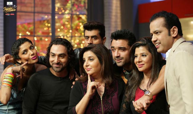 Farah Ki Daawat: Pritam Singh, Diandra Soares, Praneet Bhatt, Ajaz Khan, Rahul Mahajan and Sambhavna Seth spice it up!