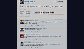 Salman Khan's tweet on killing innocents: Real or fake?