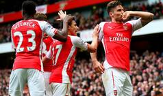 Arsenal beat Liverpool 4-1; 5 Highlights from ARS vs LIV match