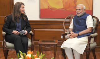 Melinda Gates meets and appreciates Narendra Modi’s pro-poor initiatives