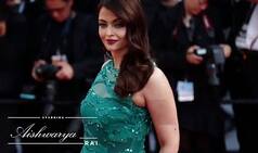 Cannes 2015 video: Aishwarya Rai Bachchan dazzles in green on the red carpet!