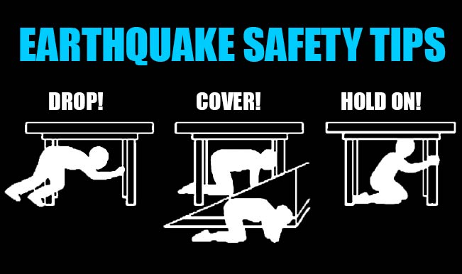 Earthquake again: Top 9 safety tips to save your life during an ...