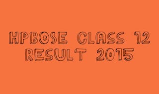 Hpbose.org official HPBOSE Class 12 result 2015 website: Himachal Pradesh Board of School Education declare class 12 results 2015
