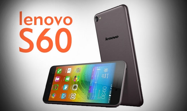 Lenovo S60 launched in India at Rs 12,999