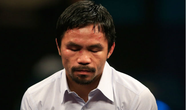 Manny Pacquiao camp alleges denial of ‘anti-inflammatory injection’ cost win over Floyd Mayweather
