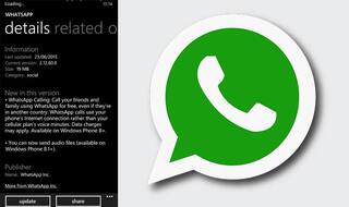 WhatsApp rolls out voice calling feature for Windows Phone