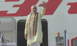 Narendra Modi in Bangladesh: PM Modi arrives in Dhaka, Sheikh Hasina receives him at airport
