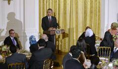 Barack Obama hosts Iftar party at White House; says “Whatever our faith, we are all one family”