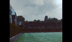 Wimbledon 2015: Surprise Hailstorm, 2 weeks ahead of the most loved tennis tournament!