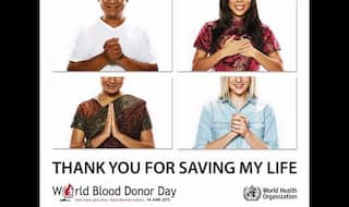 World Blood Donor Day 2015: Save 3 lives, each time you donate blood (Watch video)