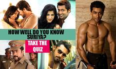 How well do you know Suriya the 'Singham' of Kollywood?