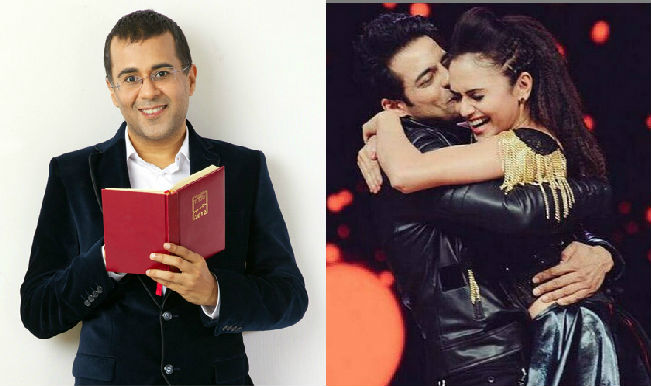 Nach Baliye 7 winners Amruta Khanvilkar-Himmanshoo Malhotra are Chetan Bhagat's latest muse!