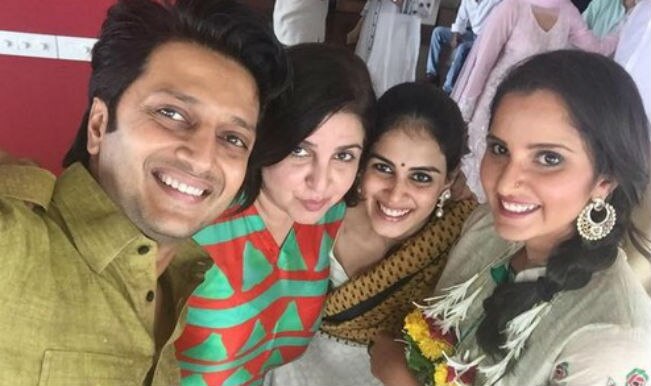 Farah Khan Eid Party Pictures: Sania Mirza, Riteish Deshmukh & Genelia D'Souza enjoy lovely lunch
