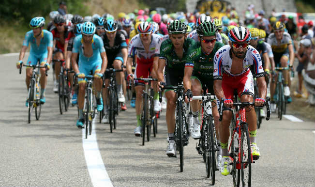 Tour de France individual standings after 15th stage