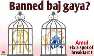 Amul ad poster targets CSK & RR after being banned from IPL