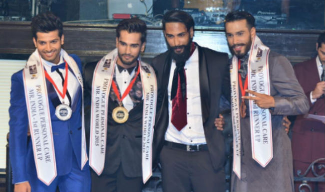 Rohit Khandelwal declared Mr India 2015 - India.com