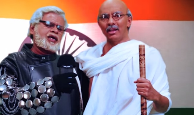 Happy Independence Day 2015: Narendra Modi, Mahatma Gandhi exchange punches in a rap battle