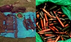 Handwara encounter: Arms and Ammunition recovered in Jammu and Kashmir