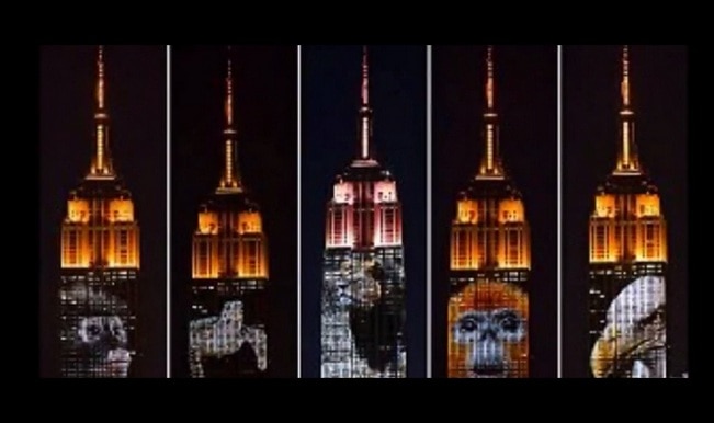 Must See! Empire State Building lit up with endangered species; pays tribute to Cecil the Lion (Video)