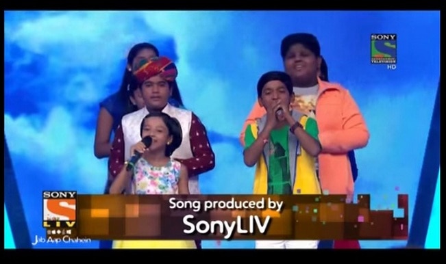 Indian Idol Junior 2015 song Choona Hai Aasma: Top 10 contestants sing new anthem! (Watch video)