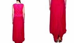 Move over lehengas, anarkalis, try dhoti skirts!