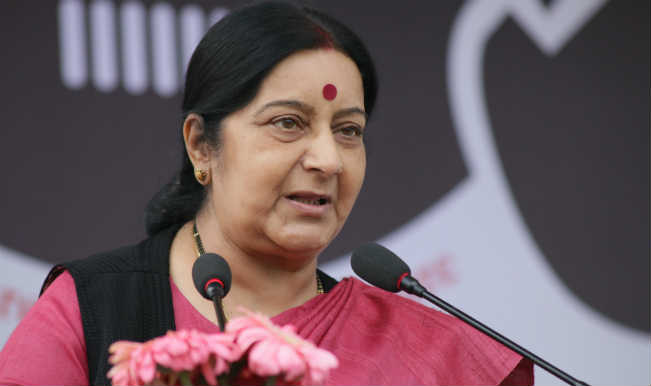 Feisty Sushma Swaraj guns for Congress’ past misdemeanors, Lalitgate