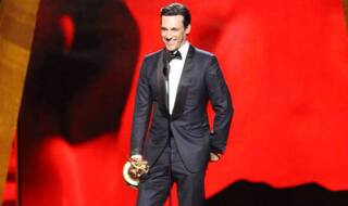 Jon Hamm wins best actor Emmy for Mad Men