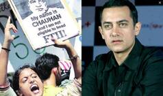 Aamir Khan comes out in support of FTII students
