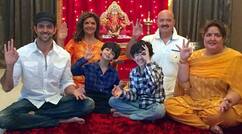 Hrithik Roshan posts adorable family photo with a new family member