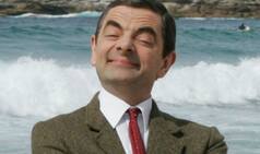 Rowan Atkinson marks 'Mr Bean' anniversary outside Buckingham Palace