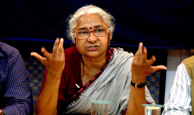 Medha Patkar arrested along with associates in Allahabad