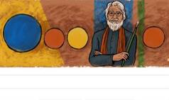 Google Doodle celebrates M.F. Husain’s 100th birthday